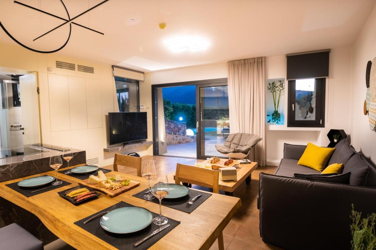 Lithari Luxury Villa With Private Pool, Your Perfect Retreat, Crete Agios Nikolaos  Luaran gambar