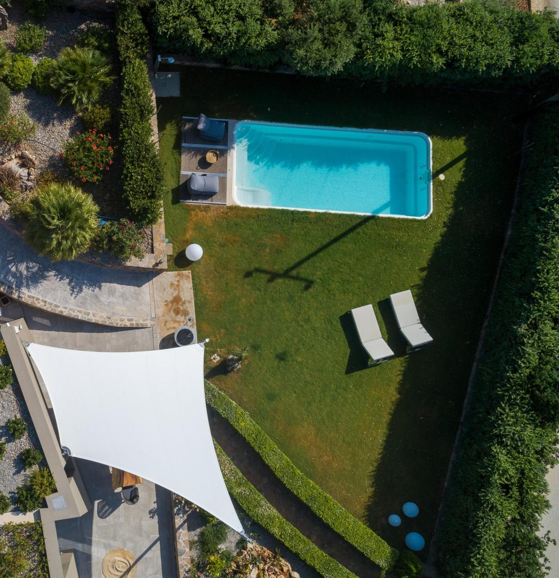 Lithari Luxury Villa With Private Pool, Your Perfect Retreat, Crete Agios Nikolaos  Luaran gambar