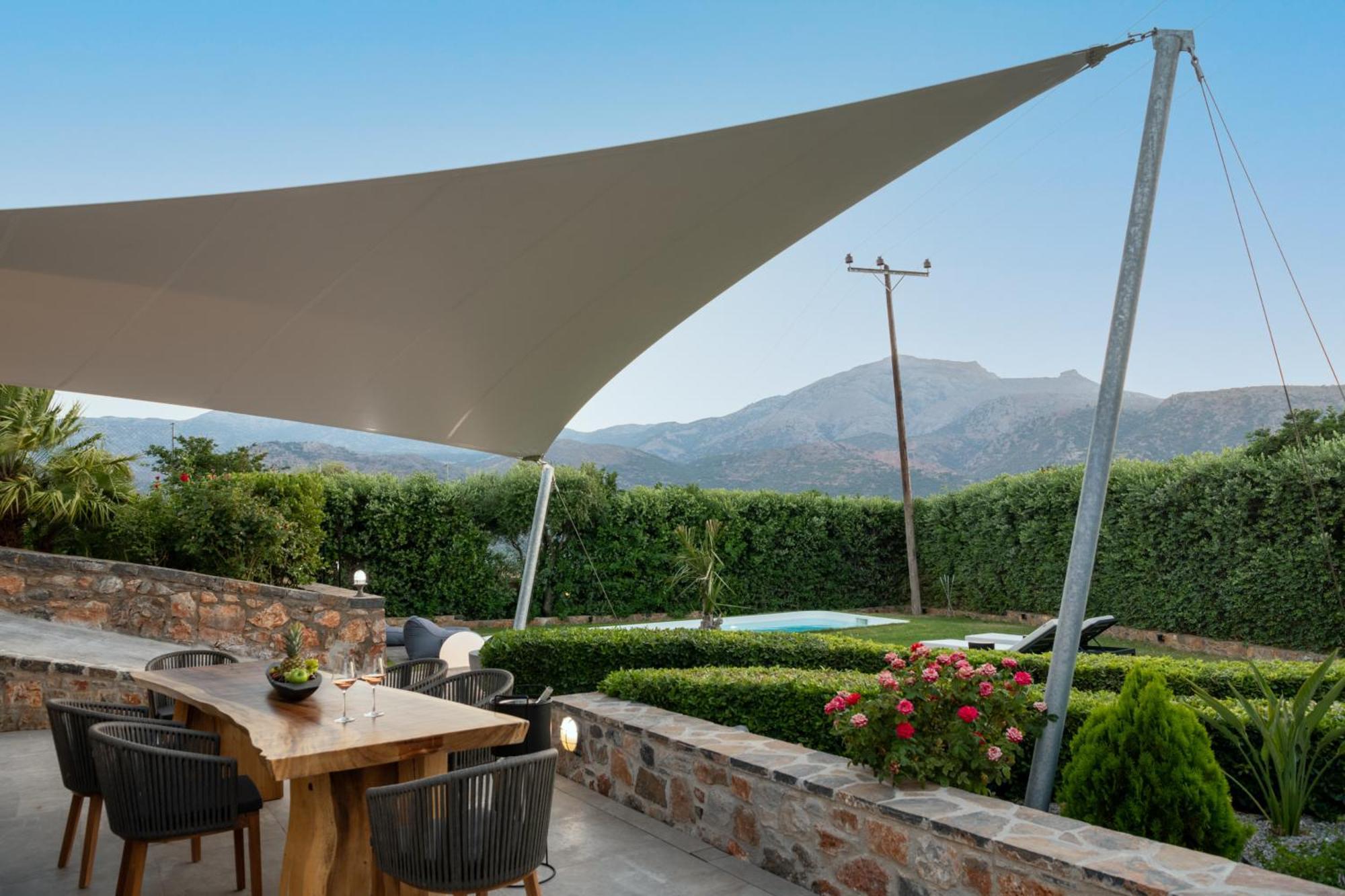 Lithari Luxury Villa With Private Pool, Your Perfect Retreat, Crete Agios Nikolaos  Luaran gambar