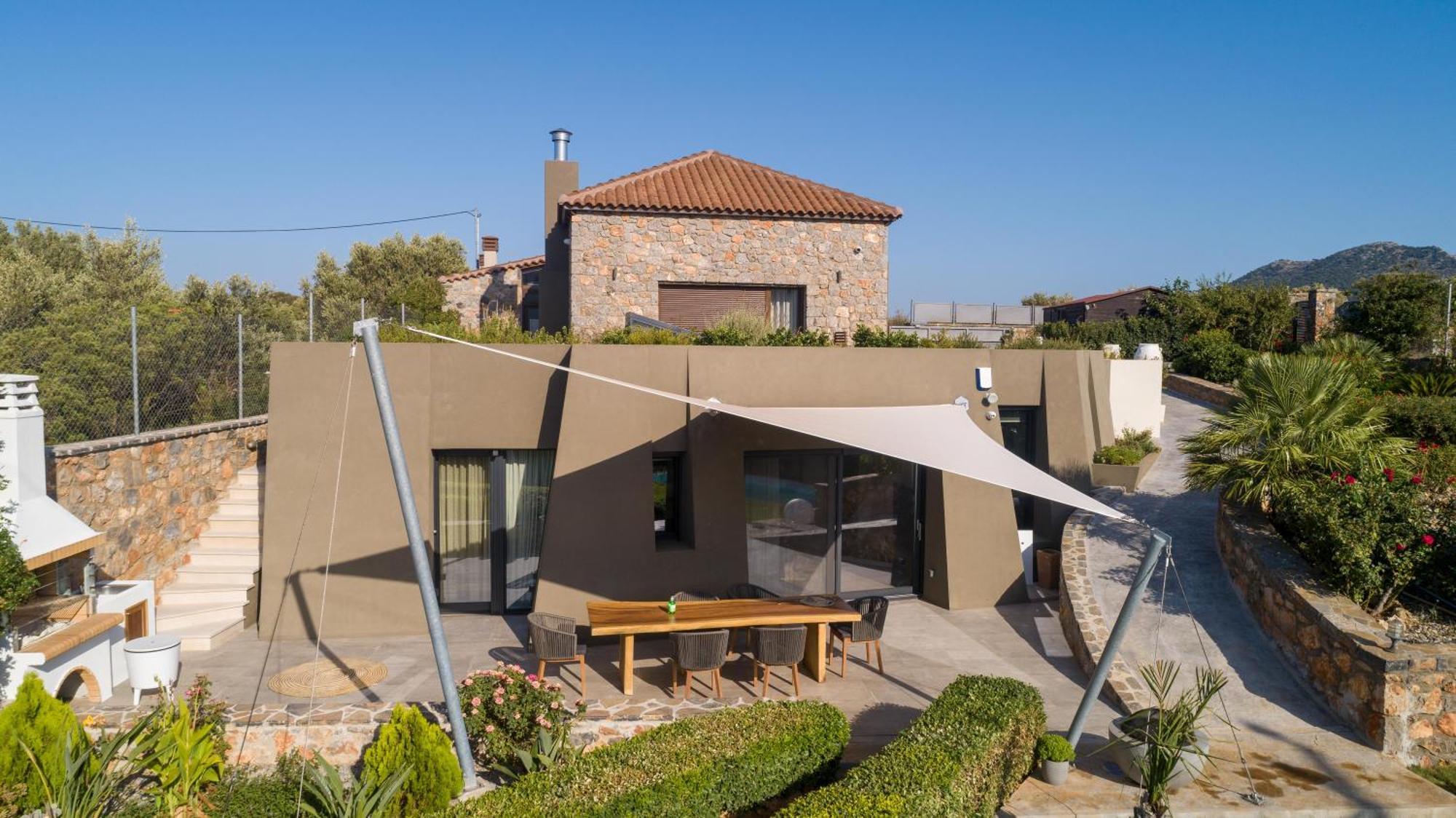 Lithari Luxury Villa With Private Pool, Your Perfect Retreat, Crete Agios Nikolaos  Luaran gambar