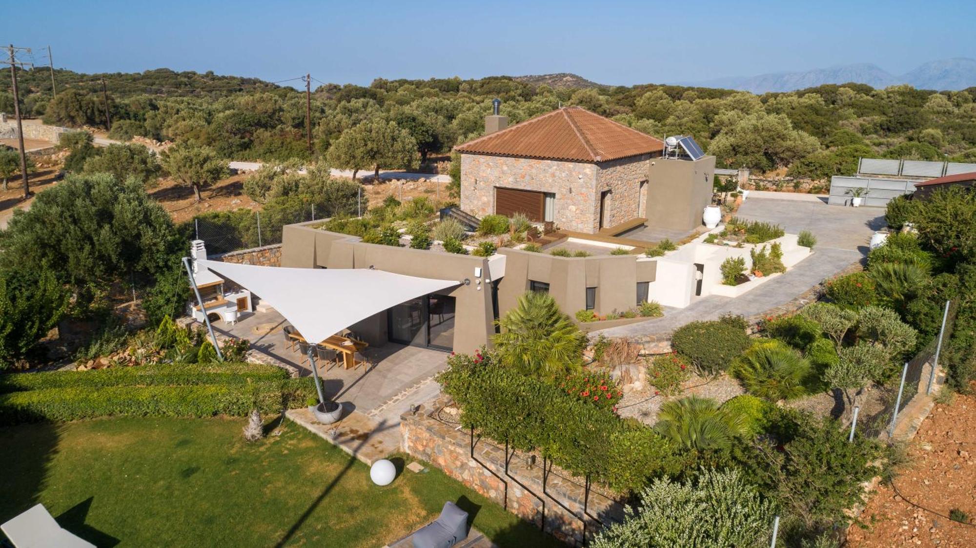 Lithari Luxury Villa With Private Pool, Your Perfect Retreat, Crete Agios Nikolaos  Luaran gambar